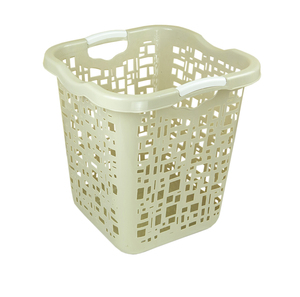 Flexible Laundry Basket Large Plastic Hamper for Clothes Bedroom and Storage Portable Plastic Basket with Carry Handles 70L