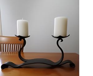 เชิงเทียนทำมือสไตล์โมเดิร์นโบราณสำหรับ2024ตกแต่งคริสต์มาสและงานแต่งงานการตกแต่งที่มีสีสันสวยงาม - Product Image 6