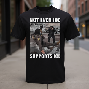 T-shirt Ice: Anche l'Ghiaccio Non Supporta la Promozione - Product Image 3