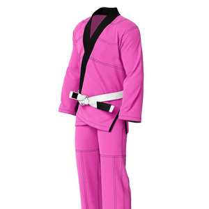 Uniforme de Jiu Jitsu ligero y cómodo de alta calidad fabricado en Pakistán, hecho a medida, precio bajo, servicio OEM, ropa de artes marciales - Product Image 4