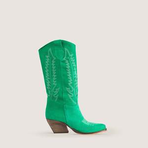 Dallas Chic und stilvolle Midi Grass Texan Knöchel Bootie Chic stilvolle Design Schuhe - Product Image 1