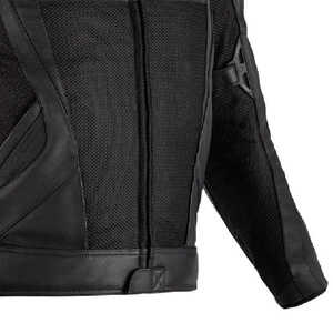 Chaqueta de cuero transpirable para motocicleta MOTOWOLF con equipo de protección CE para hombres con tela de alta calidad y bajo precio - Product Image 4