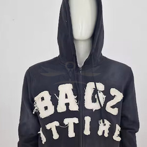 เสื้อฮู้ดปักลายความทุกข์สินค้ามาใหม่เสื้อฮู้ดปักลายแบบชาวปากีสถาน - Product Image 4