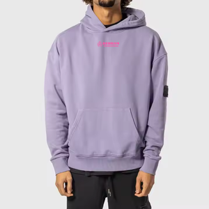 Sweat-shirts à capuche unisexes 2026 personnalisés en molleton épais 100 % coton, coupe régulière, respirants, séchage rapide, épaules tombantes, pour l'hiver - Product Image 6