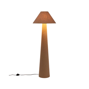 Lampadaire LED moderne au design fantaisie avec abat-jour en papier mâché écologique à intensité variable de la meilleure qualité pour le salon et la salle d'étude - Product Image 1