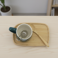 Ensemble de tasses à café en céramique de porcelaine émaillée de qualité supérieure 3460429Set-0.4, grandes tasses à latte, style nordique, infuseur à thé