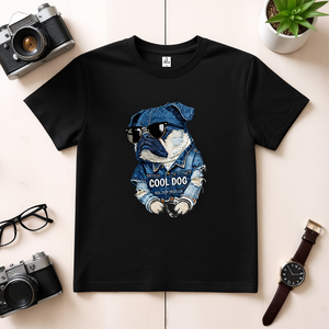 T-shirt Unisex 100% Cotone 210GSM Vestibilità Casual Oversize Stampa DTG Logo Frontale Abbigliamento Compresso - Product Image 3