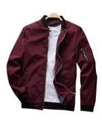 Vestes bomber matelassées réversibles fines de style japonais pour l'hiver, en polyester/coton, avec broderie personnalisée, vente en gros pour hommes