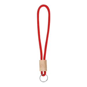 Portachiavi Personalizzato in Noce e Bambù, Gadget Promozionali per Moschettoni e Portachiavi - Product Image 3