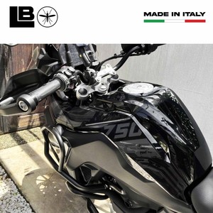 Autocollant latéral de réservoir de moto Triple Black sur mesure pour BMW F750GS/F850GS - Product Image 4