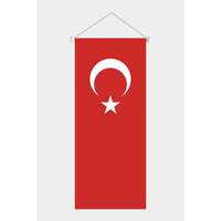 Drapeau personnalisé en forme de fanion pour événements professionnels, design personnalisable, fabriqué en Turquie