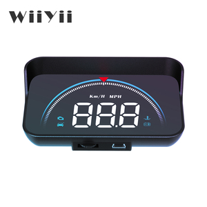 Hot selling M8 HUD Auto diagnostic tool For smart OBD2 gauge car over speed alarm diagnostic tool car HUD tpms Display
