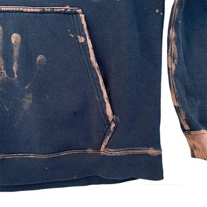 2024 recién llegados moda ácido lavado cremallera Sudadera con capucha pantalones de chándal acampanados conjunto Streetwear Jogger Distress 100% algodón invierno - Product Image 4