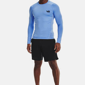 Logo personnalisé Chemise de compression de haute qualité Matériau respirant pour adultes - Product Image 4