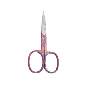 Curved Beauty Scissors Plastic Handle Stainless Steel Fine Arrow Long Handle for Thick <b>Nails</b> Precision Cutting Sharp Blade Tip - Product Image 3