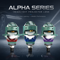 Universal Car LED Hi Low Beam H4 H7 9005 9006 Super Bright Bi Led Projector Lens RHD LHD 3inch 6000K VAHID Factory Customized