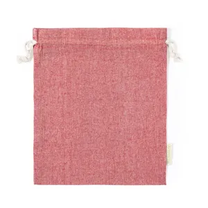 Sacchetti con Coulisse in Cotone Riciclato Eco-Friendly Murfix per Gadget - Articolo Promozionale - Product Image 3