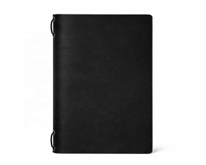 Cubierta de Menú de Cuero PU DIVRIS DRL-111 con Anillas Metálicas para Restaurantes y Hoteles, Tamaño Personalizable, Capacidad para Múltiples Páginas, con Cordón - Product Image 1