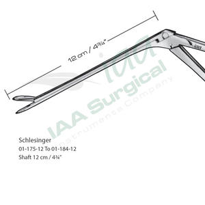 Pinza para Discos Intervertebrales Schlesinger, Eje de 12 cm, Pinzas Quirúrgicas de Precisión de Iaa Surgical Instruments - Product Image 2