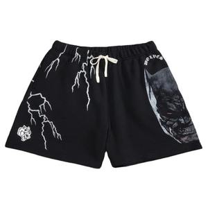 400Gsm Heavyweight French Terry Cintura elástica Acid Wash Sweat Shorts Sun Faded Shorts para hombres Pantalones cortos para hombres - Product Image 1