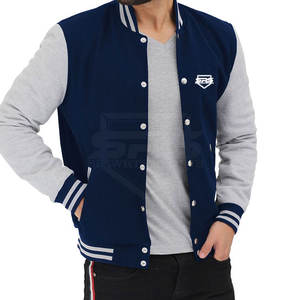 Best Selling Fashion Clothing Letterman Winter Jacket New Style Windproof Letterman Jacket For Men - Product Image 4