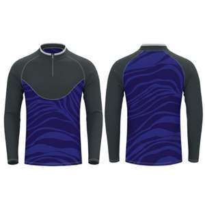 Tissu technique de base pour haut de sport Pangujarat Elite Series Drill Top, 145 GSM, évacuation de l'humidité, haut d'entraînement athlétique pour les professionnels - Product Image 1