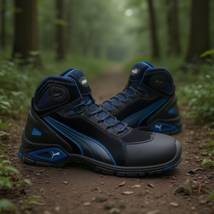Botas de Seguridad Rio Black Mid Talla 44 Negro/Azul S3L FO SR 20345:2022 - Product Image 3
