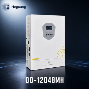 Convertisseur <span class=keywords><strong>solaire</strong></span> <span class=keywords><strong>triphasé</strong></span> QD-12048MH 12 kW connecté au réseau avec technologie double MPPT, efficacité >98%, entrée 220-240 VAC, sortie 50/60 Hz - Product Image 1