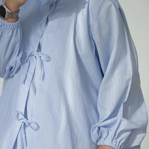 Nouvelle arrivée tendance 2026 Abaya en mousseline de soie 100% personnalisée et modeste pour femmes Service OEM de haute qualité - Product Image 4