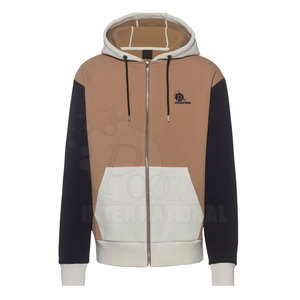เสื้อมีฮู้ดผู้ชาย,สไตล์สตรีทไซส์ใหญ่พิเศษมีซิปแบบเต็มตัว - Product Image 1