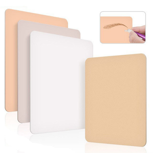 Microblading fournitures Double face pratique peau pour sourcil pratique fausse peau sans encre maquillage Silicone peaux pour pratiquer les sourcils - Product Image 1