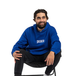 Sweat-shirt à capuche d'hiver confortable 350 GSM avec logo brodé, vêtement décontracté, sweat-shirt en polaire avec service OEM - Product Image 3