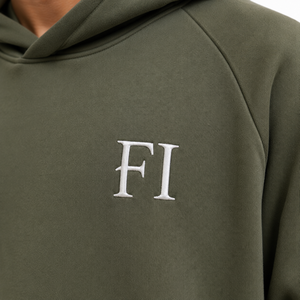 Sudadera con capucha oversize de alta calidad para hombre, estilo streetwear, con lavado ácido, raglán, estampado puff, logo personalizado y efecto spray wash. - Product Image 5