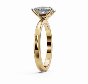 Anillo de Diamantes de Diseño Personalizado, Oro Multitono de 18kt, 14kt, 9kt, Selección de Oro Amarillo, Rosa y Blanco, Joyería de Piedras Naturales de Alta Calidad - Product Image 2