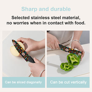 Juego de Cuchillos de Cerámica de 7 Piezas, Precio de Fábrica, Nueva Tendencia, Mango de Plástico, Apto para Lavavajillas, Ideal para Regalo de Navidad 2026, Gran Venta - Product Image 6