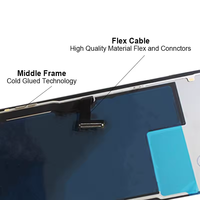 Vente en gros d'écrans LCD OLED AMOLED pour iPhone 13 Pro, écran tactile LCD de remplacement, assemblage de numériseur, pièces détachées