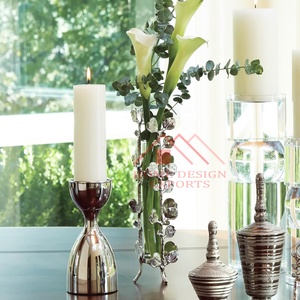 Latest Design <b>Gold</b> Antique Decorative Table Top Metal <b>Vases</b> for Living Room and Metal Decorative Modern Flower Bud <b>Vase</b> - Product Image 4
