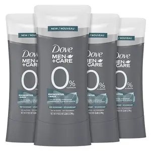 Dove Mannen + Zorg 0% Deodorant Stick Voor Mannen Aluminium Gratis Deodorant