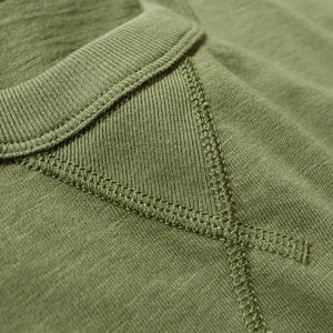 Hommes été mode Style poids lourd coton O cou à manches courtes t-shirts hommes décontracté plaine t-shirts - Product Image 3