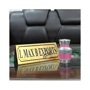 Vente directe d'usine en vrac quantité finition personnalisée cendres funéraires meilleure qualité en aluminium souvenir urnes funéraires pour cendres - Product Image 1