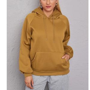 Sudadera con capucha de manga larga supergrande para mujer transpirable forrado otoño 100% algodón Puff diseño de impresión Sudadera con capucha EXPORTACIÓN DE BD - Product Image 6
