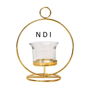 เชิงเทียนโลหะสำหรับตกแต่งทำด้วยมือเชิงเทียนโลหะดีไซน์ที่ทันสมัยออกแบบได้ตามต้องการ - Product Image 1