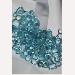 136 Uds aguamarina Natural 7x5 8x6 9x7 11x9mm faceta rectangular de pera ovalada 259 Cts lote Iroc calidad de ventas Baruj corte de piedras preciosas US $441 - Product Image 5