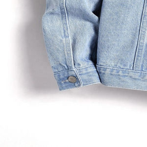 Chaquetas Vaqueras de Invierno para Hombre, Diseño OEM, con Forro de Lana, Cuello Alto, Estilo Holgado, con Logotipo Personalizado de Alta Calidad, Novedad 2025 - Product Image 5