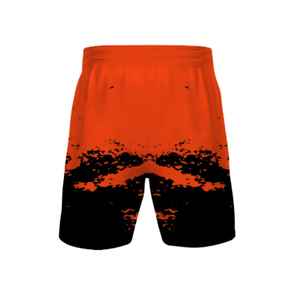 Pantalones cortos de baloncesto sublimados de marca de colores personalizados tela de secado rápido personalizada con cintura elástica transpirable ecológico - Product Image 1