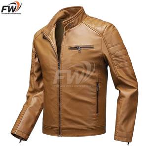 Chaquetas de Cuero de Alta Calidad para Otoño e Invierno, Tallas Grandes, OEM, Bajo MOQ, Gran Venta - Product Image 1