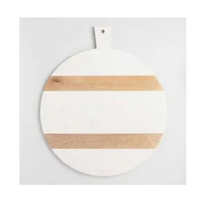 Tabla de cortar hecha a mano, combinación de piedra de mármol, juego de tabla de cortar, cocina, comida, bloques de cortar, cocina - Product Image 3