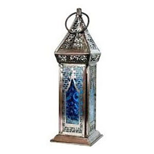 Customized <b>Black</b> Metal <b>Candle</b> <b>Lantern</b> Home Decorative Classic Design <b>with</b> Windproof Feature for Easter Occasions - Product Image 4