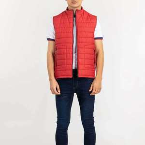 Chaleco Acolchado de Lona Resistente para Hombre, Chaleco Casual Impermeable y Cortavientos, Abrigo sin Mangas Cálido para Invierno, Ligero y Aislante - Product Image 4