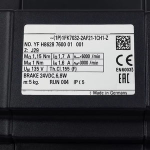 Nuevo y Original 1FK7032-2AF21-1CH1-Z Nuevo Stock - Product Image 4